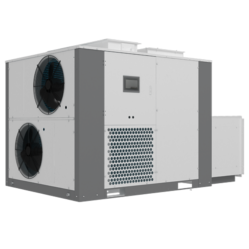 Integral rear air supply drying equipment