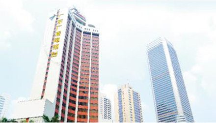Green office building